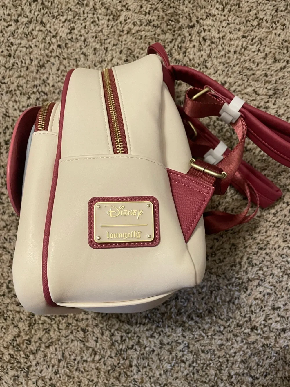 Loungefly Disney Alice in Wonderland Mushroom Tea Party Mini Backpack rare HTF